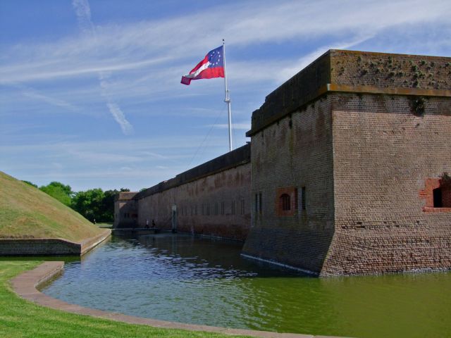 Zdjęcia: Georgia / Savannah, Pulaski Fort, USA Zdjęcia: Georgia / Savannah, Pulaski Fort, USA