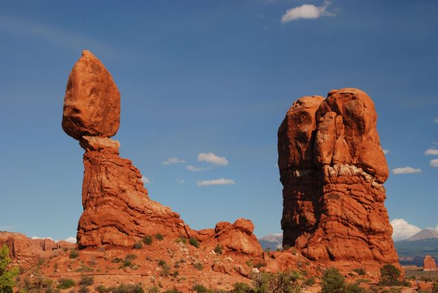 Zdjęcia: Moab, Arches National Park, Utah, Balanced Rock, USA Zdjęcia: Moab, Arches National Park, Utah, Balanced Rock, USA