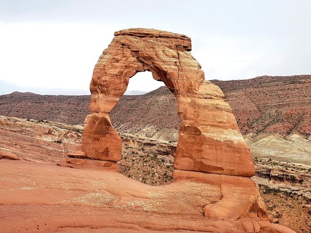 Zdjęcia: Arches NP, Utah, Delicate Arch; wcale nie taki delikatny, USA Zdjęcia: Arches NP, Utah, Delicate Arch; wcale nie taki delikatny, USA