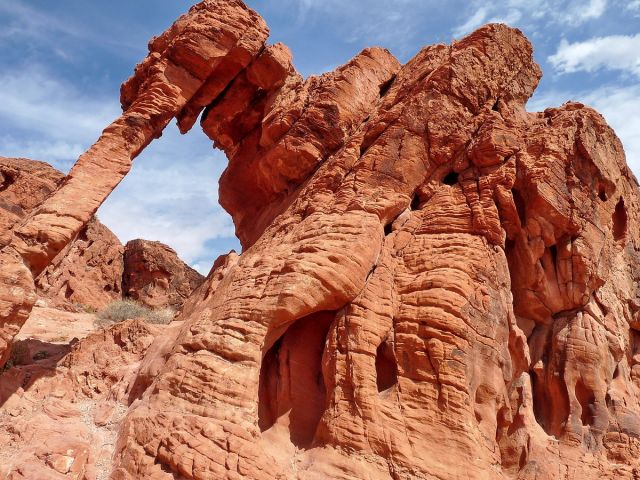 Zdjęcia: Valley of Fire State Park, Nevada, Elephant Rock - lekko słoniowa skała, USA Zdjęcia: Valley of Fire State Park, Nevada, Elephant Rock - lekko słoniowa skała, USA