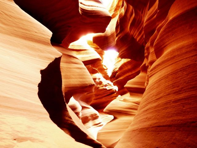 Zdjęcia: Antelope Canyon, Arizona, Wąskie, głębokie gardło, USA Zdjęcia: Antelope Canyon, Arizona, Wąskie, głębokie gardło, USA