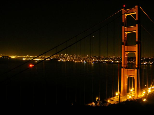 Zdjęcia: San Francisco, Kalifornia, Golden Gate Bridge 5 noca, USA Zdjęcia: San Francisco, Kalifornia, Golden Gate Bridge 5 noca, USA
