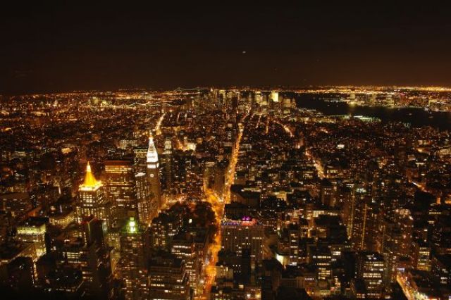 Zdjęcia: NY, NY noca, USA Zdjęcia: NY, NY noca, USA