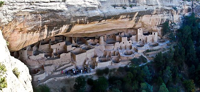 Zdjęcia: Mesa Verde NP, Colorado, Cliff Palace, USA Zdjęcia: Mesa Verde NP, Colorado, Cliff Palace, USA