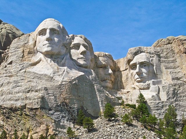 Zdjęcia: Mount Rushmore National Memorial, South Dakota, Główki prezydentów, USA Zdjęcia: Mount Rushmore National Memorial, South Dakota, Główki prezydentów, USA