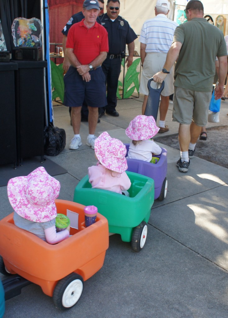 Zdjęcia: Sarasota, Floryda, Tata i trojaczki, USA Zdjęcia: Sarasota, Floryda, Tata i trojaczki, USA