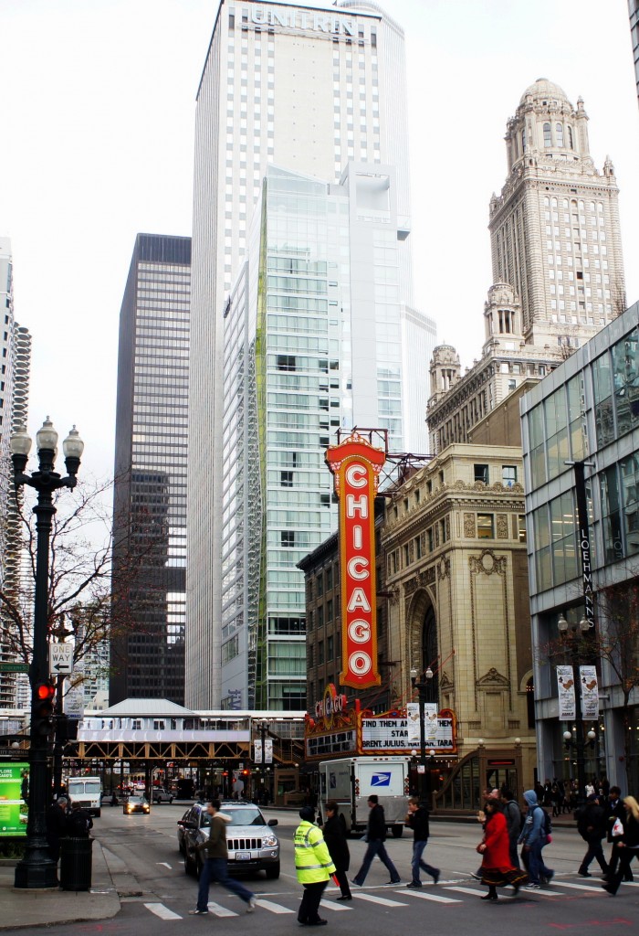 Zdjęcia: Chicago Downtown, Illinois, Chicago Theater, USA Zdjęcia: Chicago Downtown, Illinois, Chicago Theater, USA