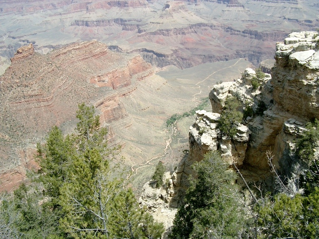 Zdjęcia: Wielki Kanion, Arizona, Ścieżką w dół, USA Zdjęcia: Wielki Kanion, Arizona, Ścieżką w dół, USA
