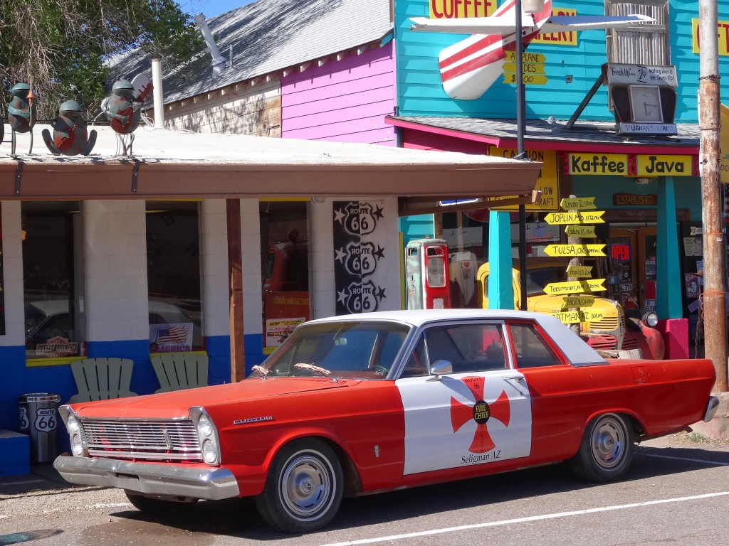 Zdjęcia: Seligman - Route 66, Arizona, Route 66 AUTKA -Strażak, USA Zdjęcia: Seligman - Route 66, Arizona, Route 66 AUTKA -Strażak, USA