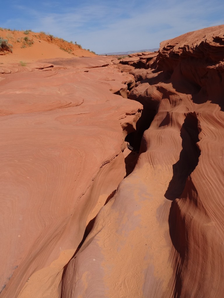 Zdjęcia: Kanion Antylopy dolny, Arizona, Antelope Canyon - dolny, wyjście, USA Zdjęcia: Kanion Antylopy dolny, Arizona, Antelope Canyon - dolny, wyjście, USA