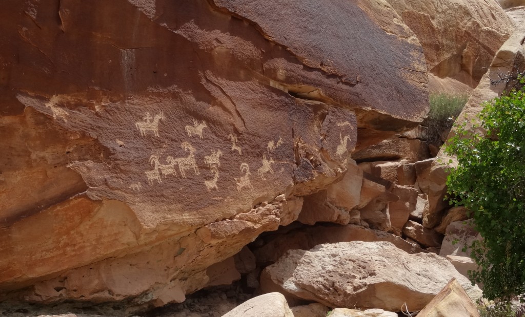 Zdjęcia: Arches NP, Utah, Ryty naskalne w Arches Park, USA Zdjęcia: Arches NP, Utah, Ryty naskalne w Arches Park, USA