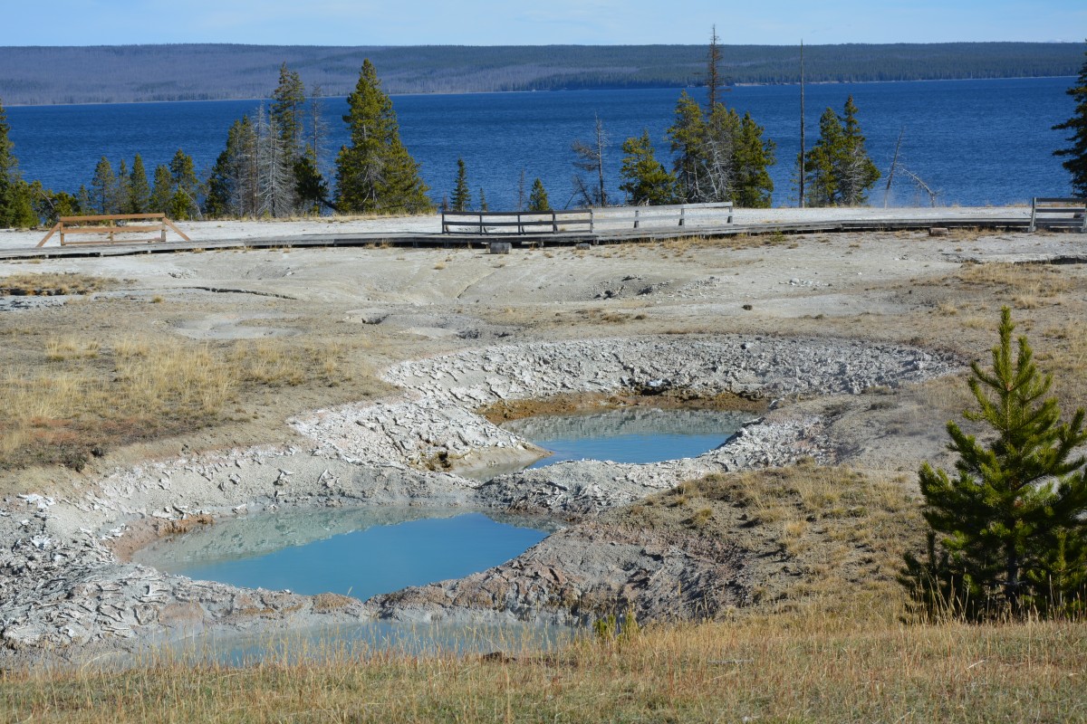 Zdjęcia: Park Narodowy Yellowstone, Wyoming, gorące źródła, USA Zdjęcia: Park Narodowy Yellowstone, Wyoming, gorące źródła, USA
