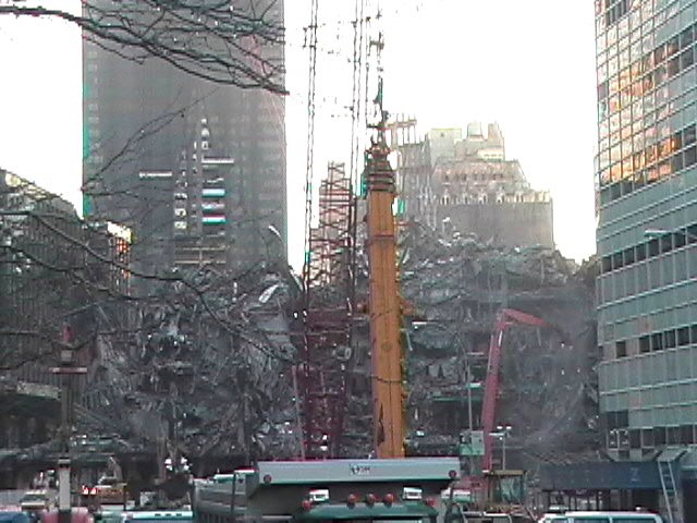 Zdjęcia: WTC, Nowy York, 5 dni po 11 września, USA Zdjęcia: WTC, Nowy York, 5 dni po 11 września, USA