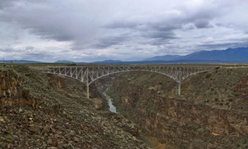 Zdjęcie USA / - / Taos / Nowy Meksyk / USA / Rio Grande Gorge Bridge