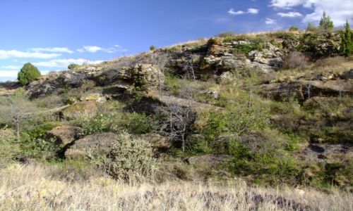 Zdjęcie USA / - / Oklahoma / Black Mesa State Park / skalny ogrodek