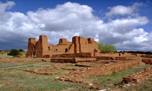 Zdjcie USA / - / Nowy Meksyk / Salinas Pueblo Missions / ruiny misji hiszpanskiej