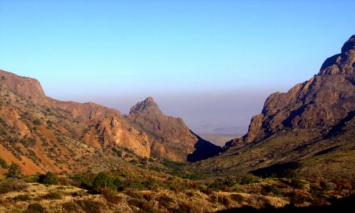 Zdjęcie USA / - / Texas / Big Bend NP / Chisos Mtns / przelecz The Window