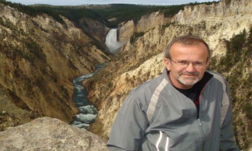 Zdjecie USA / Wyoming / Yellowstone NP / Yellowstone River Canyon