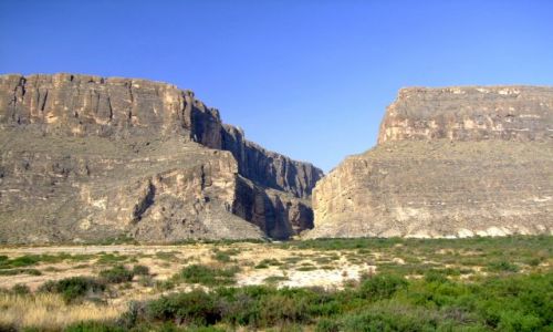 Zdjęcie USA / - / Texas / Big Bend NP / Santa Elena Canyon / wrota kanionu
