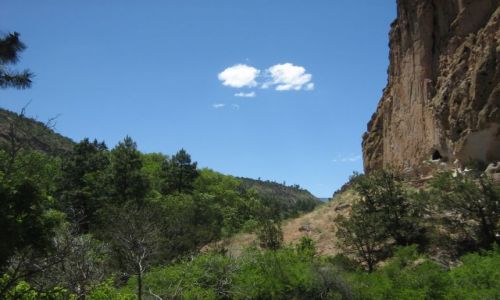 Zdjecie USA / Nowy Meksyk / Bandelier National Monument / Bandelier NM