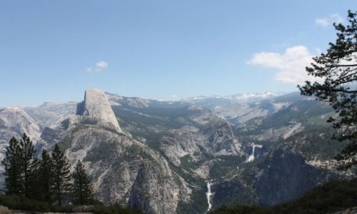 Zdjcie USA / California / Yosimite / Upper and lower Yosimite Falls
