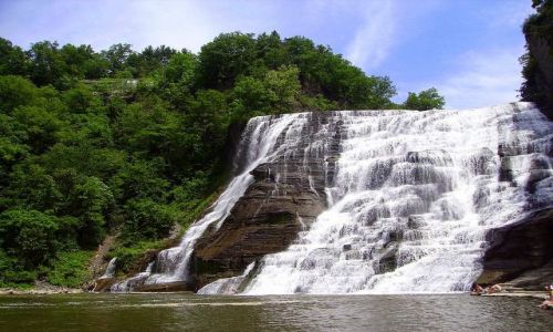Zdjęcie USA / stan Nowy York / Ithaca - Finger Lakes / Ithaca Falls II