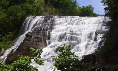 Zdjęcie USA / stan Nowy York / Ithaca - Finger Lakes / Ithaca Falls III