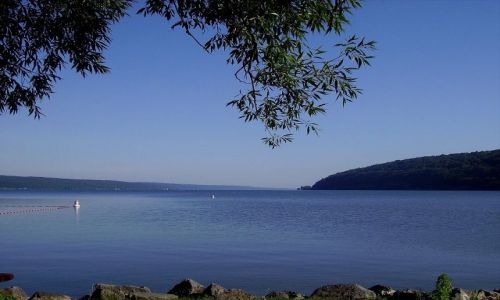 Zdjęcie USA / stan Nowy York / Finger Lakes- Watkins Glen / Seneca Lake