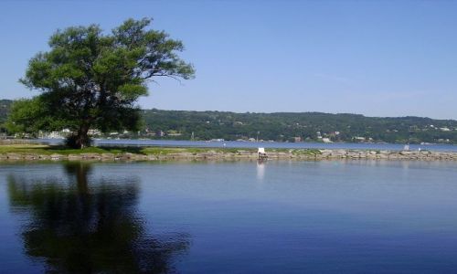 Zdjęcie USA / stan Nowy York / Finger Lakes- Watkins Glen / jeszcze raz Seneca Lake