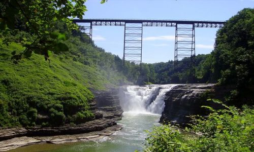 Zdjecie USA / stan Nowy York / Letchworth State Park / 