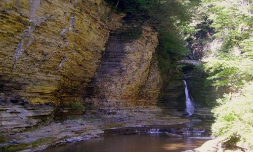 Zdjecie USA / stan Nowy York / Watkins Glen State Park - Finger Lakes / Glen Cathedral