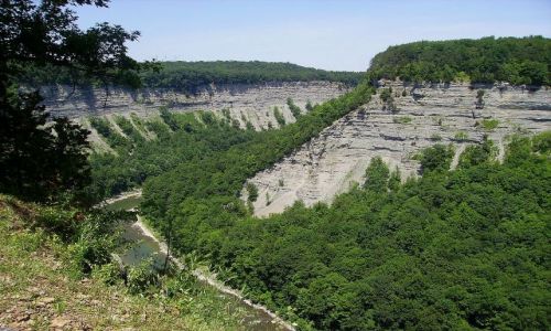Zdjcie USA / stan Nowy York / Letchworth State Park / wwz rzeki Genesee