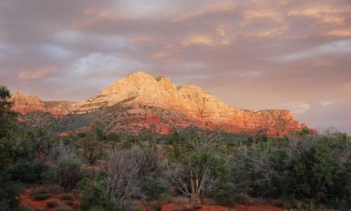 Zdjcie USA / Arizona / Sedona / Przed zachodem  soca 