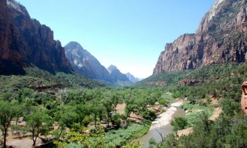Zdjęcie USA / Utah / Zion NP / Virgin
