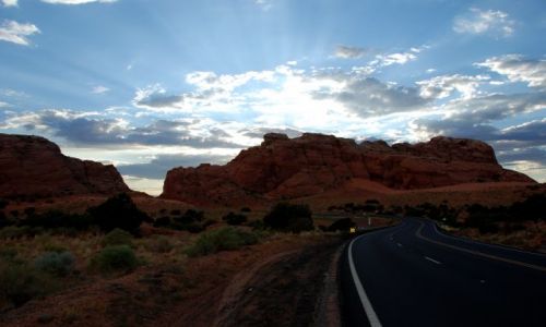 Zdjęcie USA / Arizona / Page / W drodze do Page