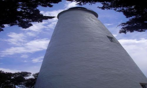 Zdjcie USA / North Carolina / Outer Banks - Ocracoke Island / latarnia na Ocracoke Island