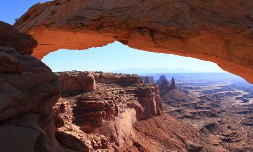 Zdjecie USA / Utha / Canyonlands NP / Konkurs Mesa Arch