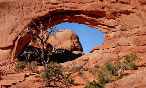 Zdjecie USA / Utah / Arches NP / North window.