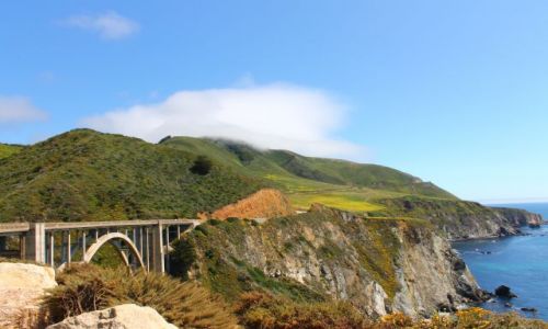 Zdjecie USA / California / Highway 1 / bridge of Highway 1