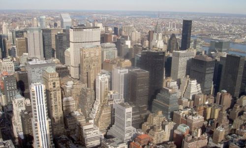 Zdjecie USA / brak / New York City / Widok z Empire State Building