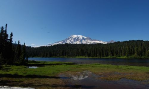 Zdjecie USA / Washington / Mount Rainier / Jeziorko