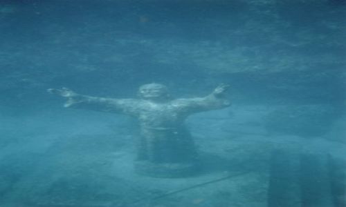 Zdjecie USA / Florida Keys / na wschod od Key Largo / Christ of the Abyss