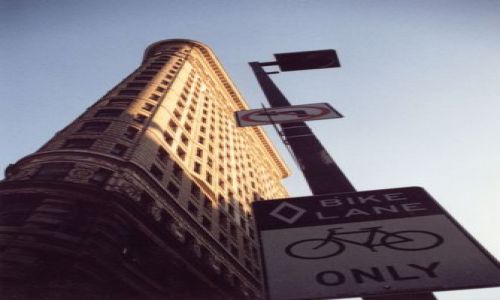 Zdjęcie USA / nyc / flatiron building / bikes only