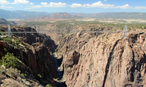 Zdjecie USA / - / Kolorado / Cañon City / Royal Gorge Bridge