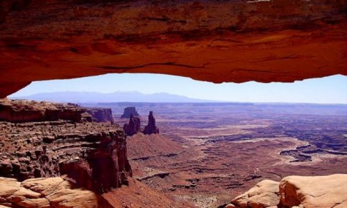 Zdjecie USA / Arizona / Canyonlands / pod ukiem po poudniu