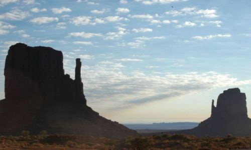 Zdjecie USA / Arizona / Monument Valley / Mittens