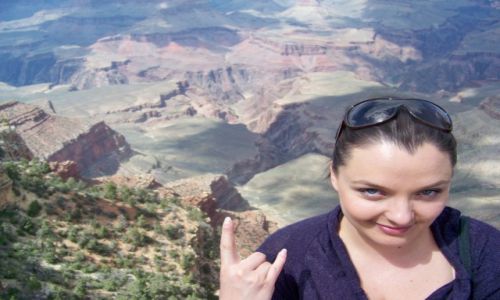 Zdjecie USA / Arizona / Grand Canyon / ja i Wielki