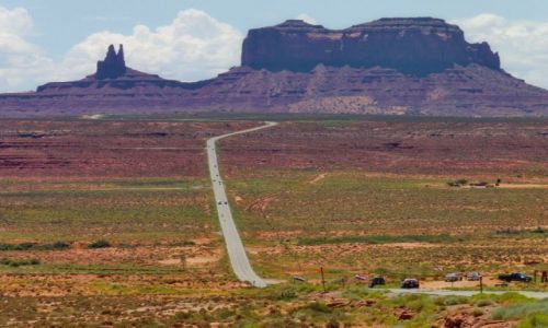 Zdjęcie USA / Utah / Flagstaff / Droga przez płaskowyż