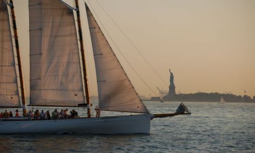 Zdjecie USA / brak / Nowy York / Kurs na Statue Wolności