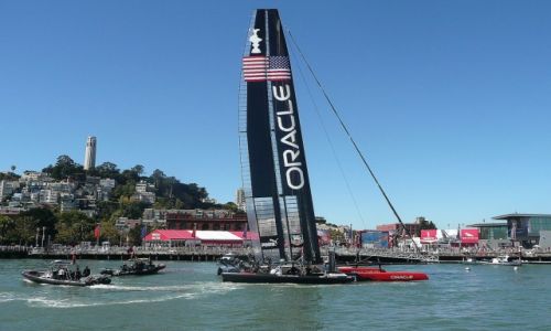 Zdjęcie USA / California / Zatoka San Francisco / Na start